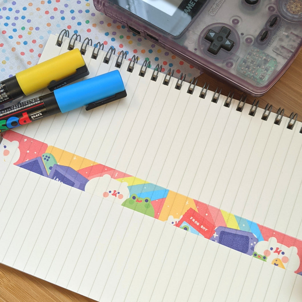 Cozy Friends Gaming Washi Tape!