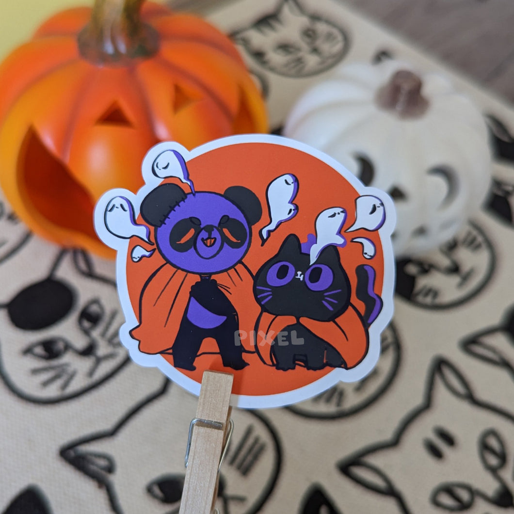 Boo and Poo! BB The Panda - Sticker