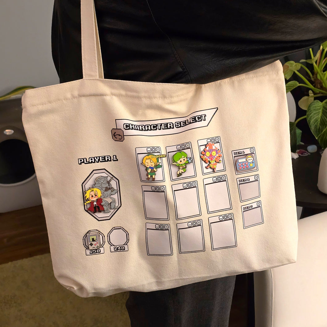 Character Select Tote Bag