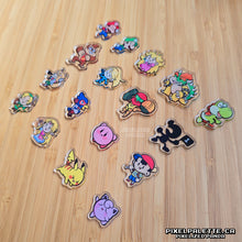 Load image into Gallery viewer, Super Smash Bro Shaker Charm Add-Ons
