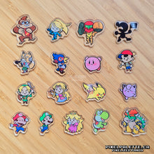 Load image into Gallery viewer, Super Smash Bro Shaker Charm Add-Ons
