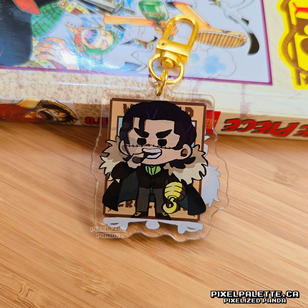 🐊 Crocodile - Double Sided Acrylic Charm
