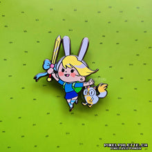 Load image into Gallery viewer, Fionna and Cake ⚔️ - Enamel Pin
