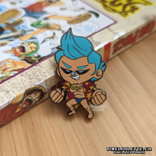 Load image into Gallery viewer, Cyborg Franky - Enamel Pin
