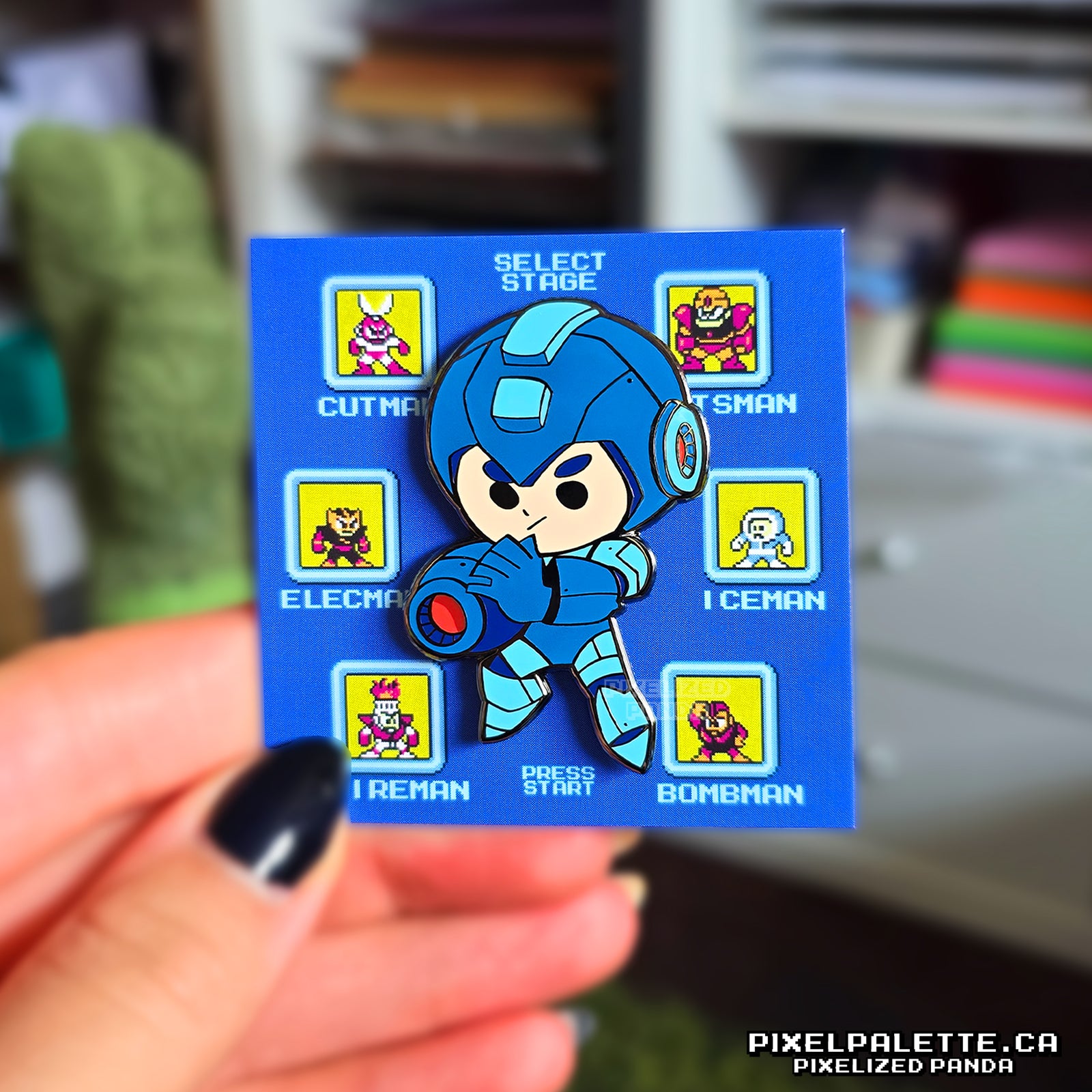 Pin Mega Man Pixel PINVERSE Mega Man X Pin Pack Fangamer