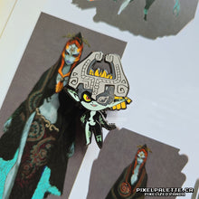 Load image into Gallery viewer, Midna 🖤 - Enamel Pin
