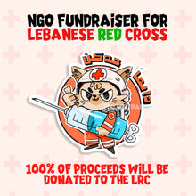 Load image into Gallery viewer, ⛑️ LRC Charity Sticker - Lebanon Aid
