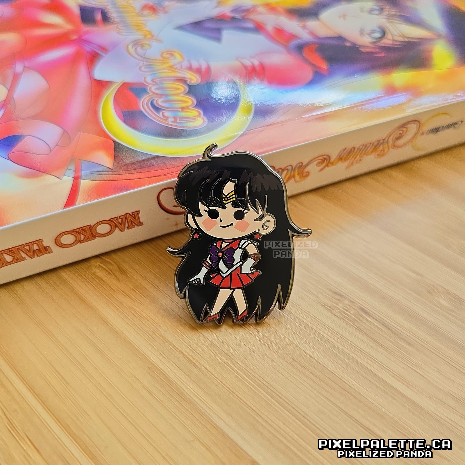 Sailor Mars high quality hard enamel pin