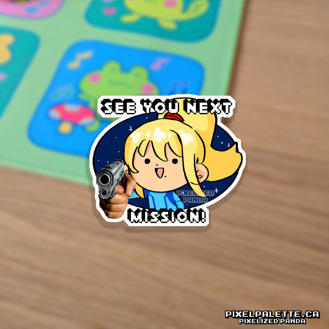 👾 Metroid - Vinyl Sticker