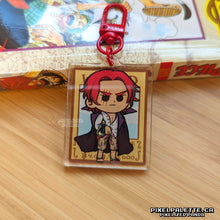 Load image into Gallery viewer, 🔴 Red Hair - Double Sided Acrylic Charm
