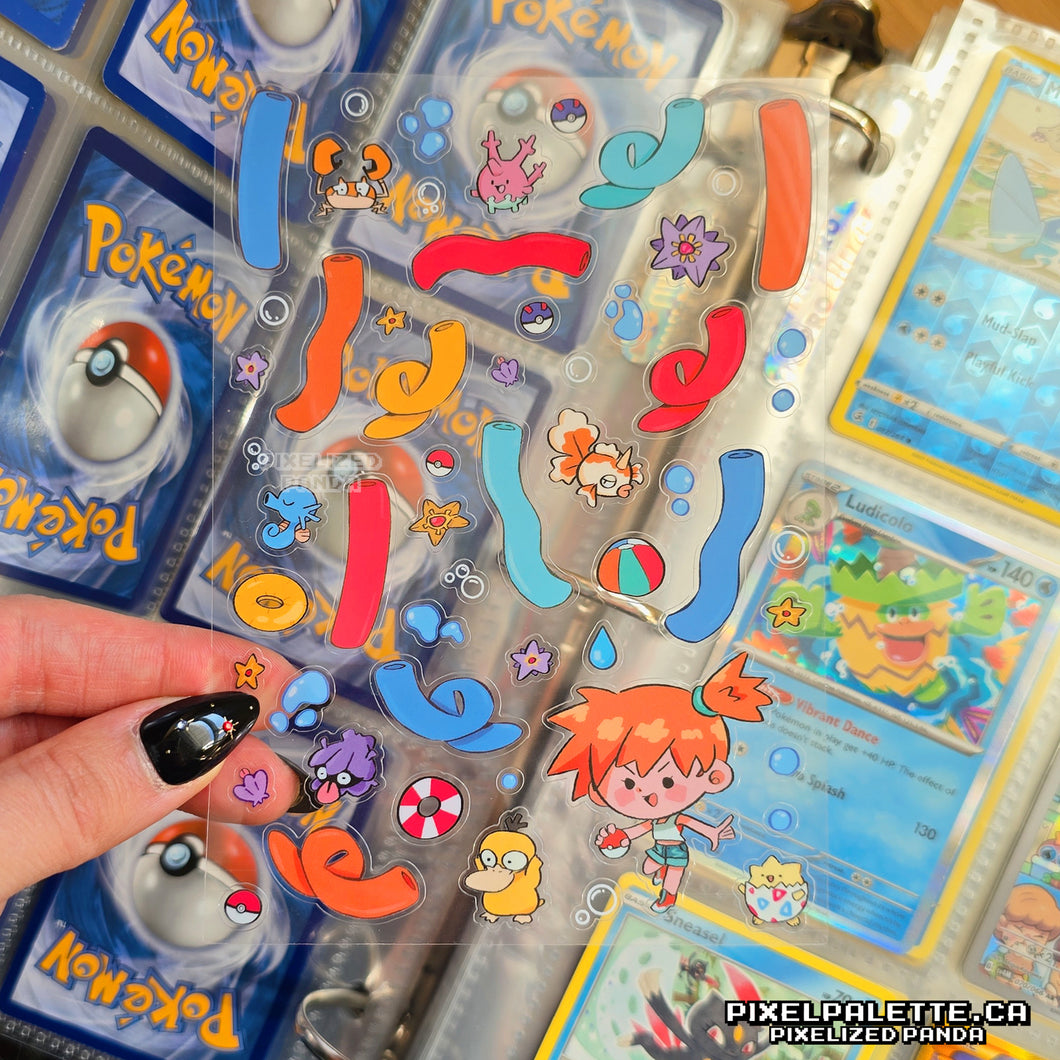 🌊 Under the Sea - Clear Sticker Sheet