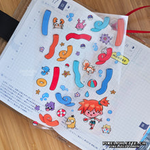 Load image into Gallery viewer, 🌊 Under the Sea - Clear Sticker Sheet
