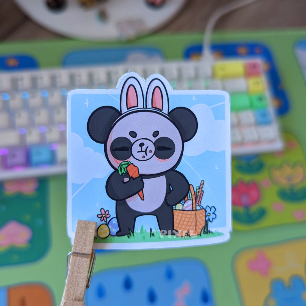 That's not a Rabbit!!! BB The Panda - Sticker