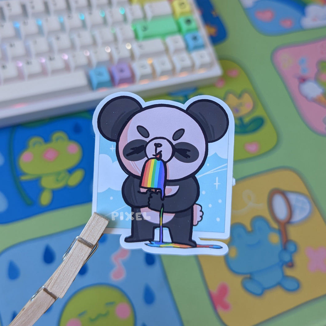Ice Cream! BB The Panda - Sticker