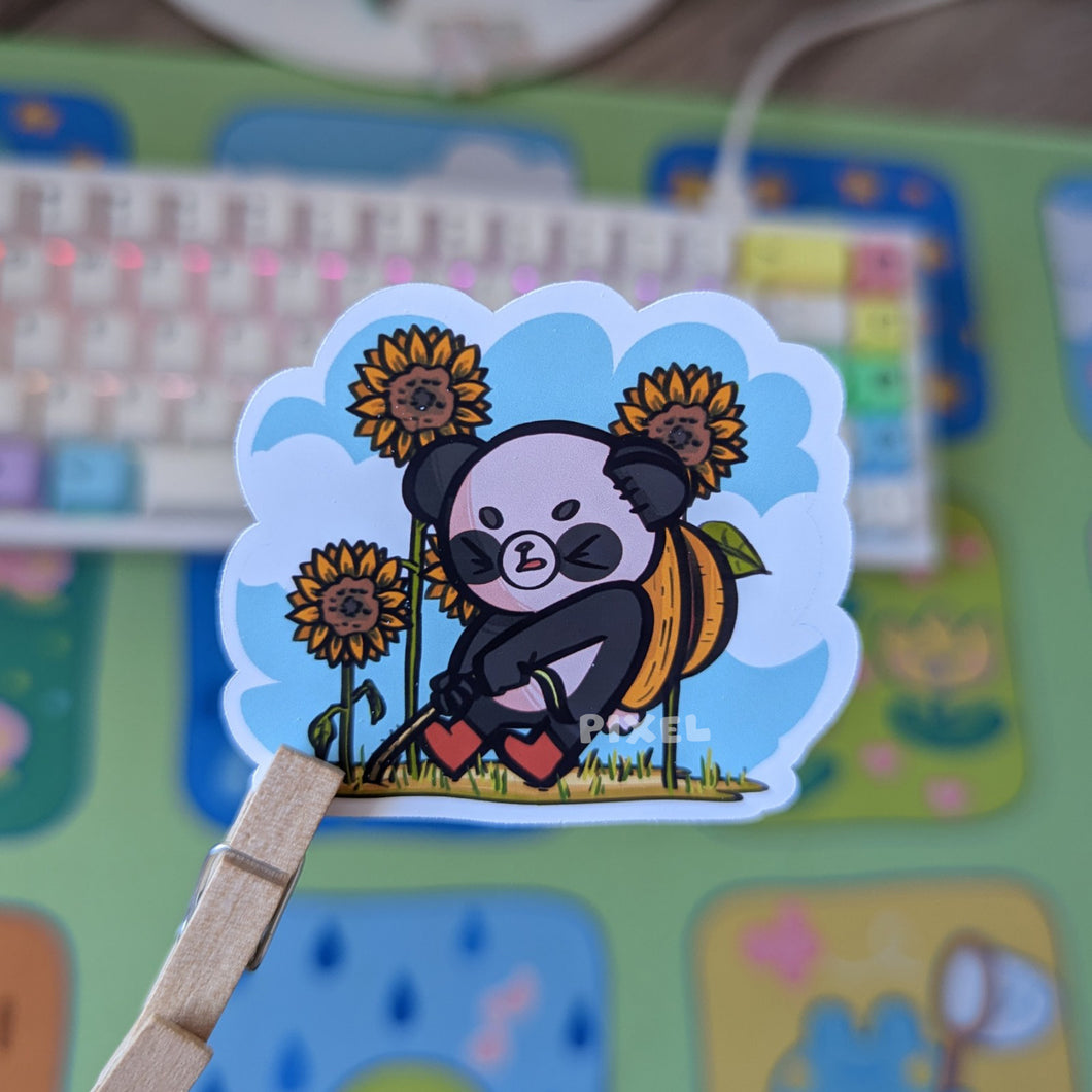 WEEDS! BB The Panda - Sticker