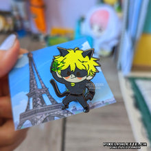 Load image into Gallery viewer, Chat Noir 🐈 - Enamel Pin
