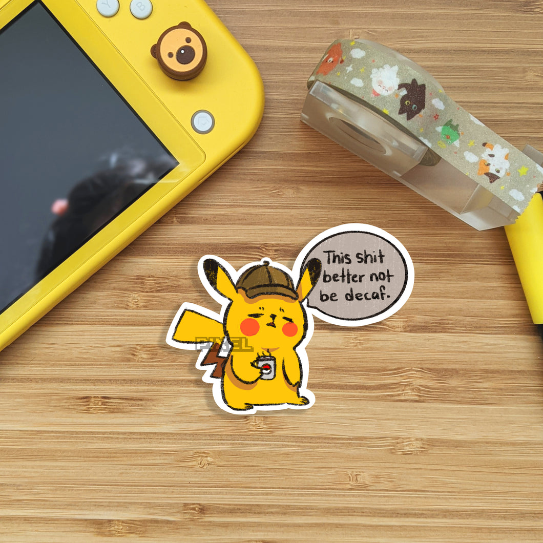 Detective Pikachu - Sticker